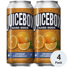 Zipline Juicebox Hard Soda Orange Creamsicle