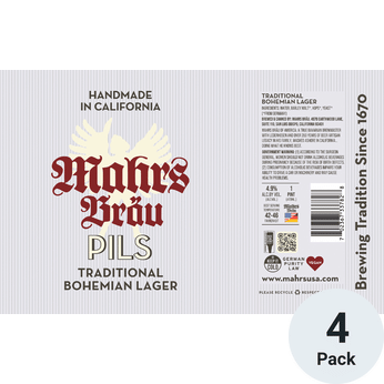 Mahr's Brau Pils Traditional Bohemian Lager