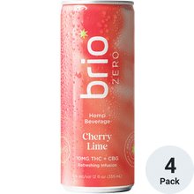 Brio Zero THC 10mg Cherry Lime