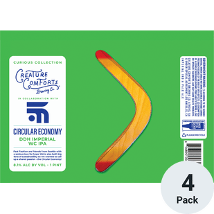 Creature Comforts Circular Economy Imperial IPA