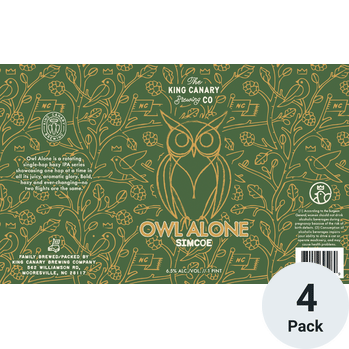 King Canary Owl Alone