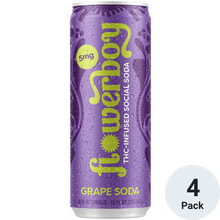 Flowerboy THC 5mg Grape Soda