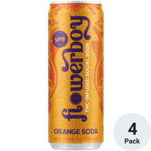 Flowerboy THC 5mg Orange Soda