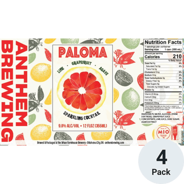 Anthem Paloma Sparkling Cocktail