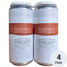 Millpond Polotmavy Czech-Style Amber Lager