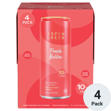 Aspen Green THC 10mg Peach Bellini
