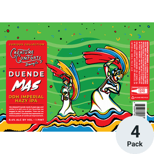 Creature Comforts Duende Mas Imperial Hazy IPA