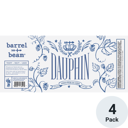 Barrel & Beam Dauphin Amber Biere de Garde