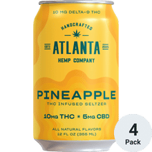 Atlanta Hemp Co THC 10mg Pineapple