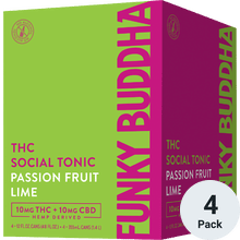 Funky Buddha THC 10mg Passionfruit Lime