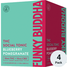 Funky Buddha THC 10mg Blueberry Pomegranite