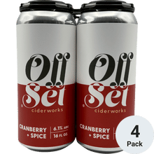 Offset Cranberry + Spice Cider