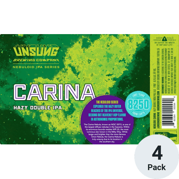 Unsung Carina Hazy DIPA