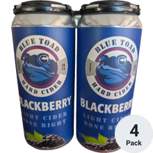 Blue Toad Blackberry Light Cider