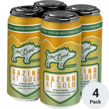 Von Ebert Gazing at Gold Citrus Lager with Cara Cara Oranges