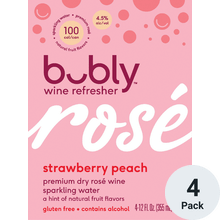 Bubly' Strawberry Peach Rose'