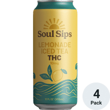 Soul Sips THC 10mg Lemonade Iced Tea
