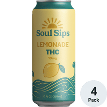 Soul Sips THC 10mg Lemonade