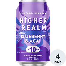 Higher Realm THC 10mg Blueberry