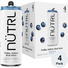 Nutrl Blueberry Vodka Hard Seltzer