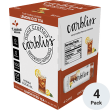 Carbliss Vodka Lemon Iced Tea