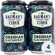 Baumans Obsidian Blackberry Cider