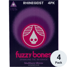 Fuzzy Bones THC 5mg Blackberry Hibiscus