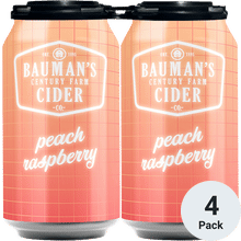 Baumans Peach Raspberry Cider