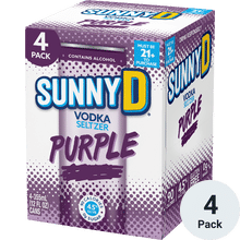 SunnyD Vodka Seltzer Purple