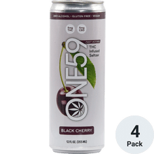 ONE59 THC 5mg Black Cherry Seltzer