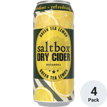Saltbox Green Tea Lemon Dry Cider