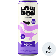 Low Boy Grape Fizz Vodka Hard Soda