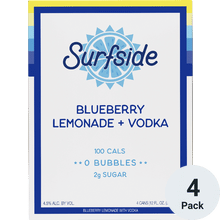 Surfside Blueberry Lemonade + Vodka