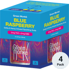 Green Monke THC 2mg Blue Raspberry VA