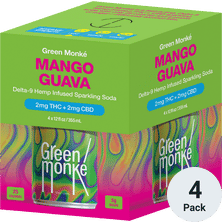 Green Monke THC 2mg Mango Guava VA