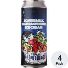 Beer Zombies Zombie Milk Blue Raspberry Ice Cream Zombie hWhip