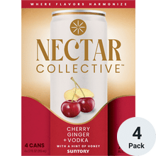 Nectar Collective Cherry Ginger Vodka Cocktail