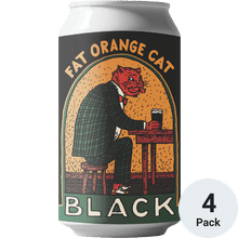 Fat Orange Cat Black & Tan