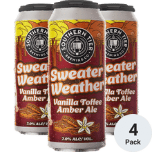 Southern Tier Sweater Weather Vanilla Toffee Amber Ale