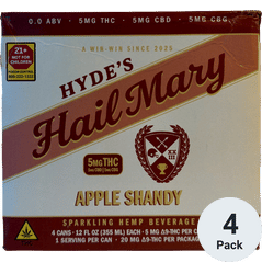 Hyde's Hail Mary THC 5mg Apple Shandy LA