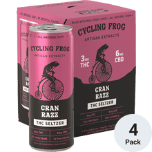 Cycling Frog THC 3mg Cran Razz