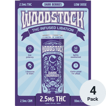 Woodstock THC 2.5mg Dark Berry CT