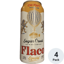 Sugar Creek Flaco Lite Lager