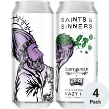 Saint Arnold Saints & Sinners Hazy IPA