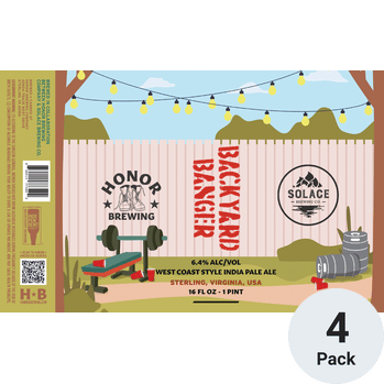 Honor / Solace Backyard Banger IPA