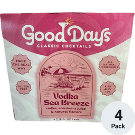 GoodDays Vodka Sea Breeze