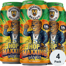 Belching Beaver Hop Maxxing Hazy IPA