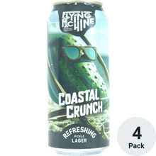 Flying Machine Coastal Crunch Pickle Lager