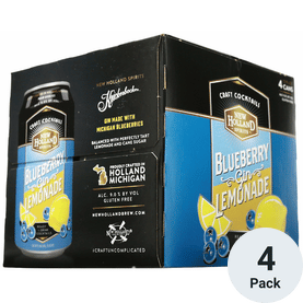 New Holland Bluebry Gin Lemonade Cocktail
