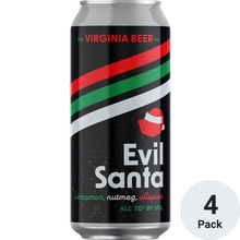 Virginia Beer Evil Santa